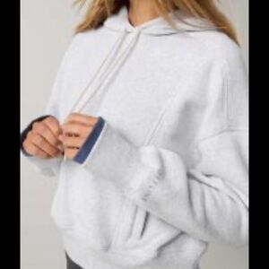 Aerie Cloud Fleece Hoodie - sky blue